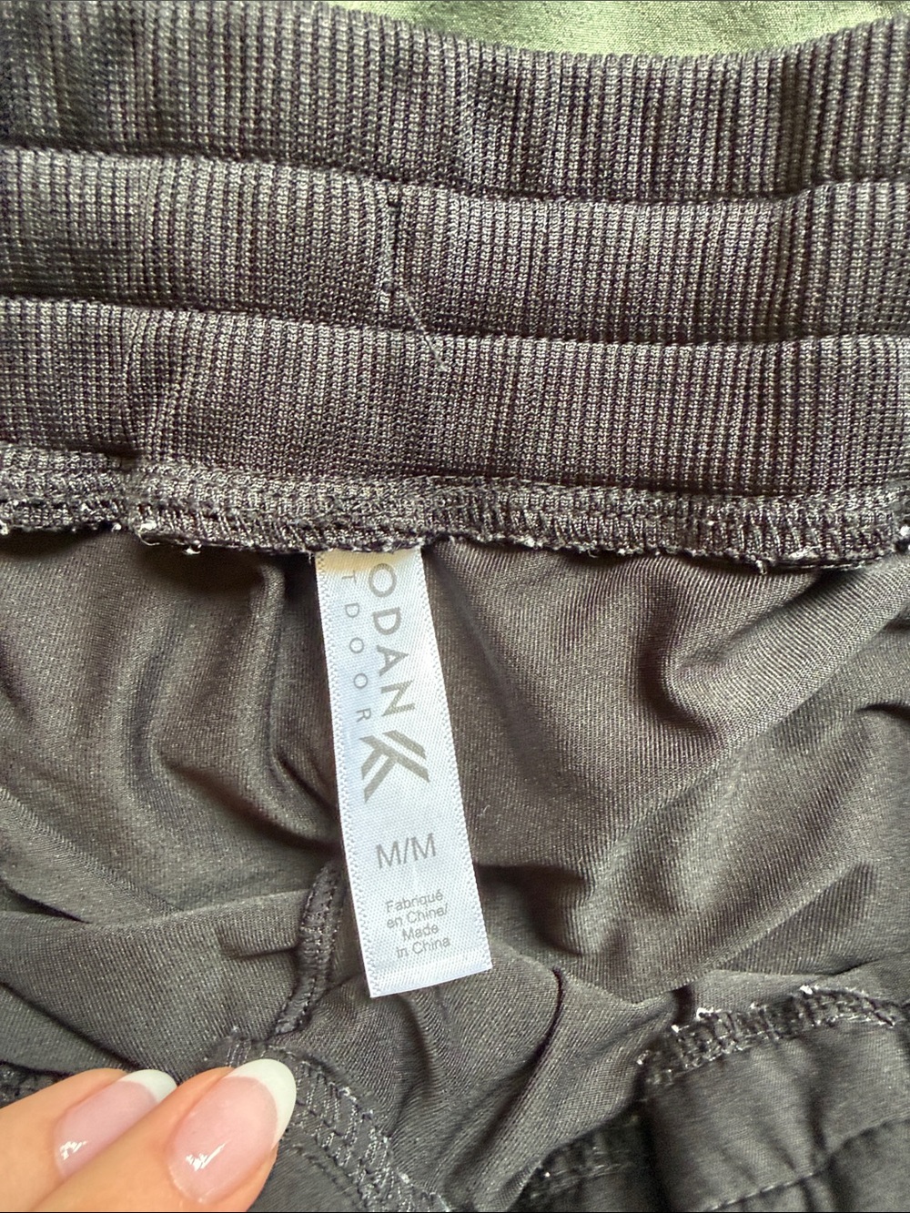 Kyodan Two-Pack Active Mini Skirts - Black & Green - Picture 2 of 4